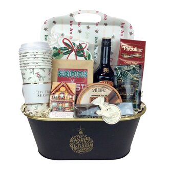 Winter Cocktail Basket Winter Cocktail Basket