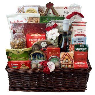 Holiday Goodies For Foodies Basket Holiday Goodies For Foodies Basket