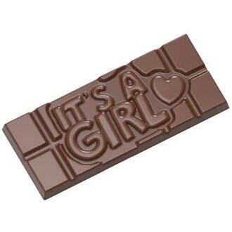 "It's A Girl" Chocolate Bar "It's A Girl" Chocolate Bar
