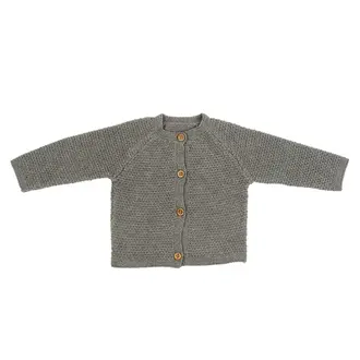 Indaba Briar Knit Cardigan 0-6 months - Grey Indaba Briar Knit Cardigan 0-6 months - Grey