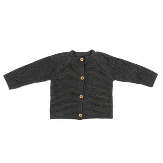 Indaba Briar Knit Cardigan 0-6 Months - Charcoal Indaba Briar Knit Cardigan 0-6 Months - Charcoal