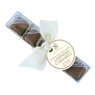 Saxon Chocolates Lavender Caramels
