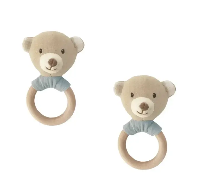 Mon Ami Wooden Rattle Teether