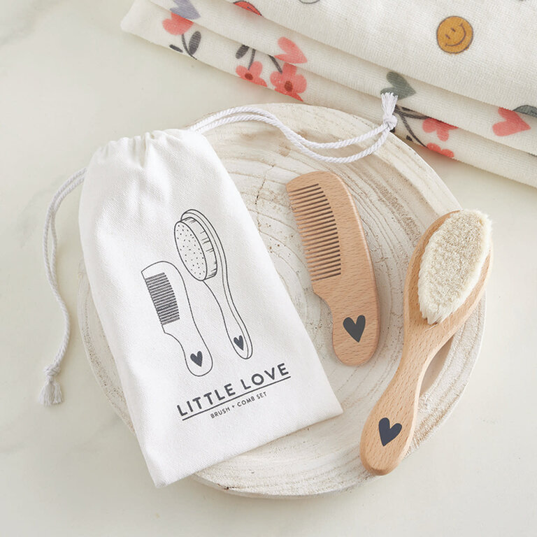 Stephan Baby Little Love - Brush + Comb Set