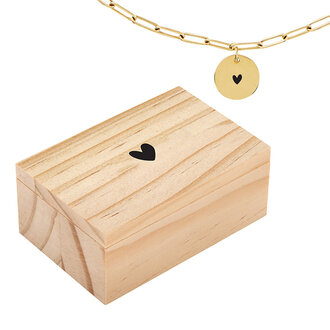 Design Home Gift & Paper Inc. Heart Link Necklace