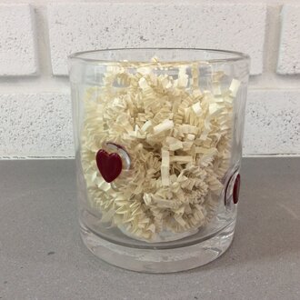 Heart Icon Glass