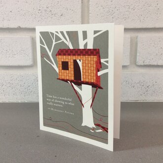 Compendium Time Has a Wonderful Way Card