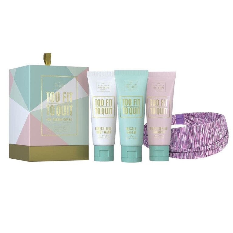 Scottish Fine soaps Too Fit To Quit Kit