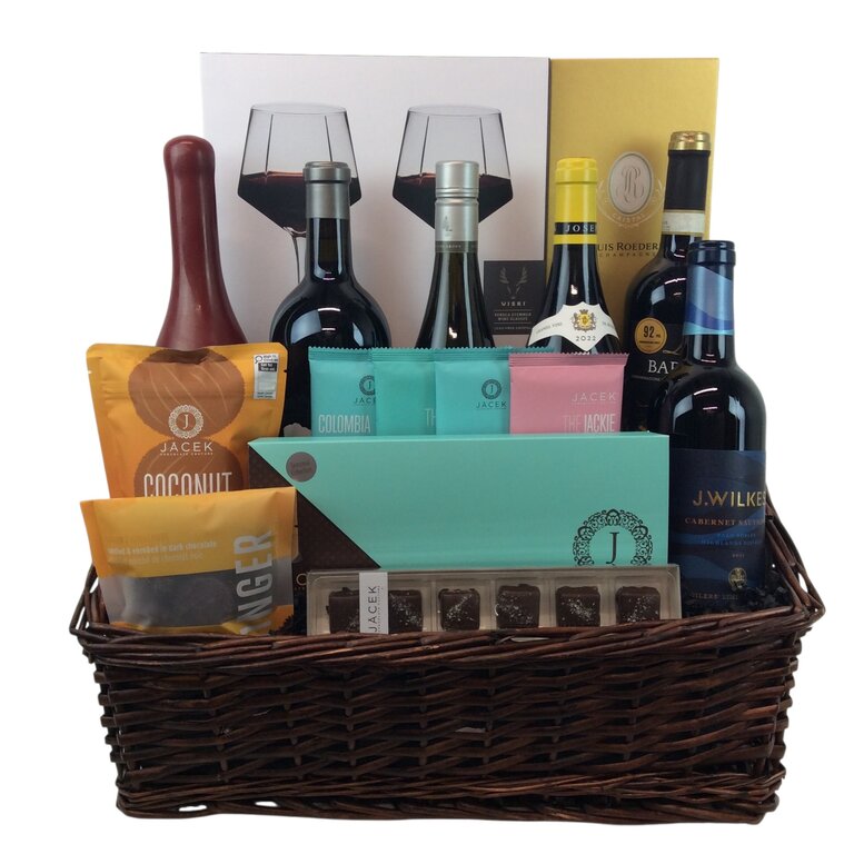 Custom Wine Basket