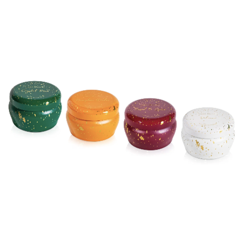 Capri Blue Capri Blue Glimmer Mini  Tin Gift Set
