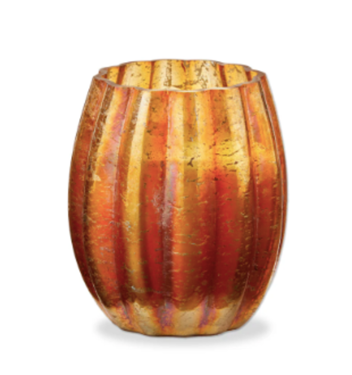 Tag Harvest Pumpkin Candle Tall