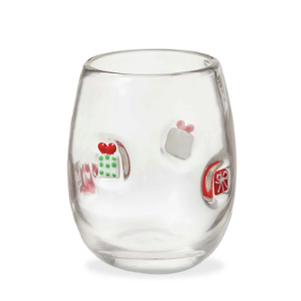 Tag Holiday Wine Glass
