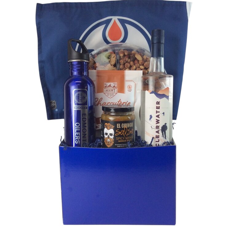 Let's Go Oilers Basket