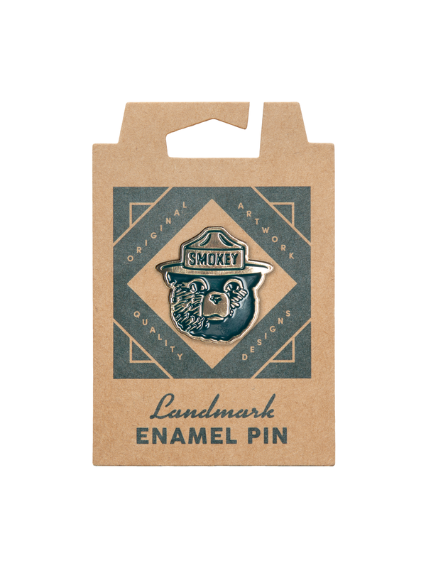 The Landmark Project Smokey Bear Enamel Pin