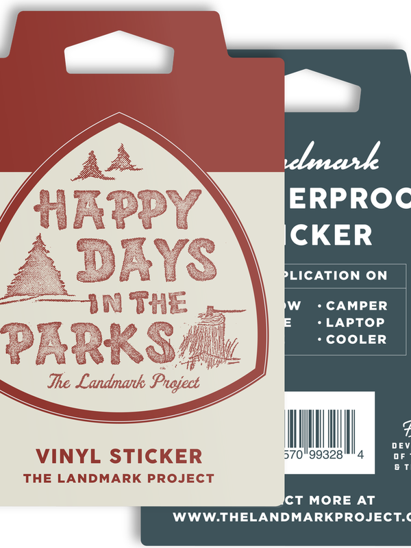 The Landmark Project Happy Days Sticker