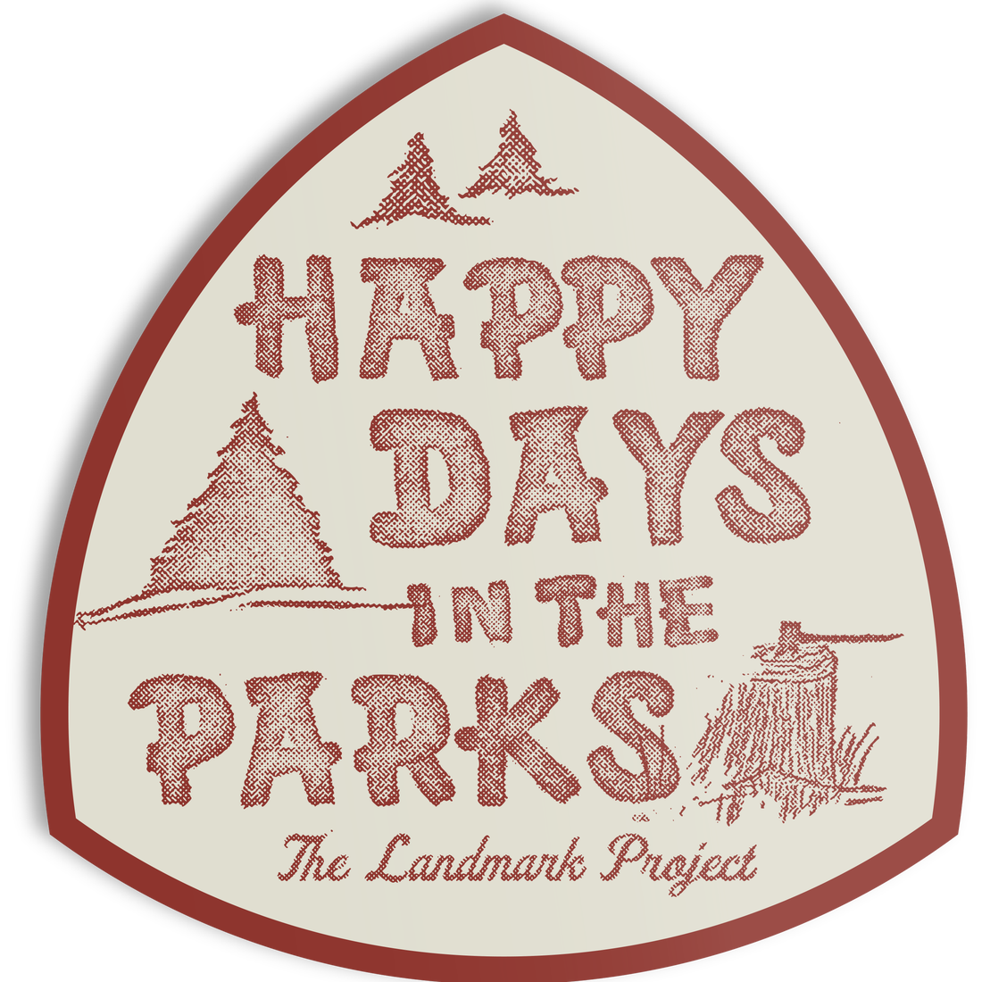 Happy Days Sticker