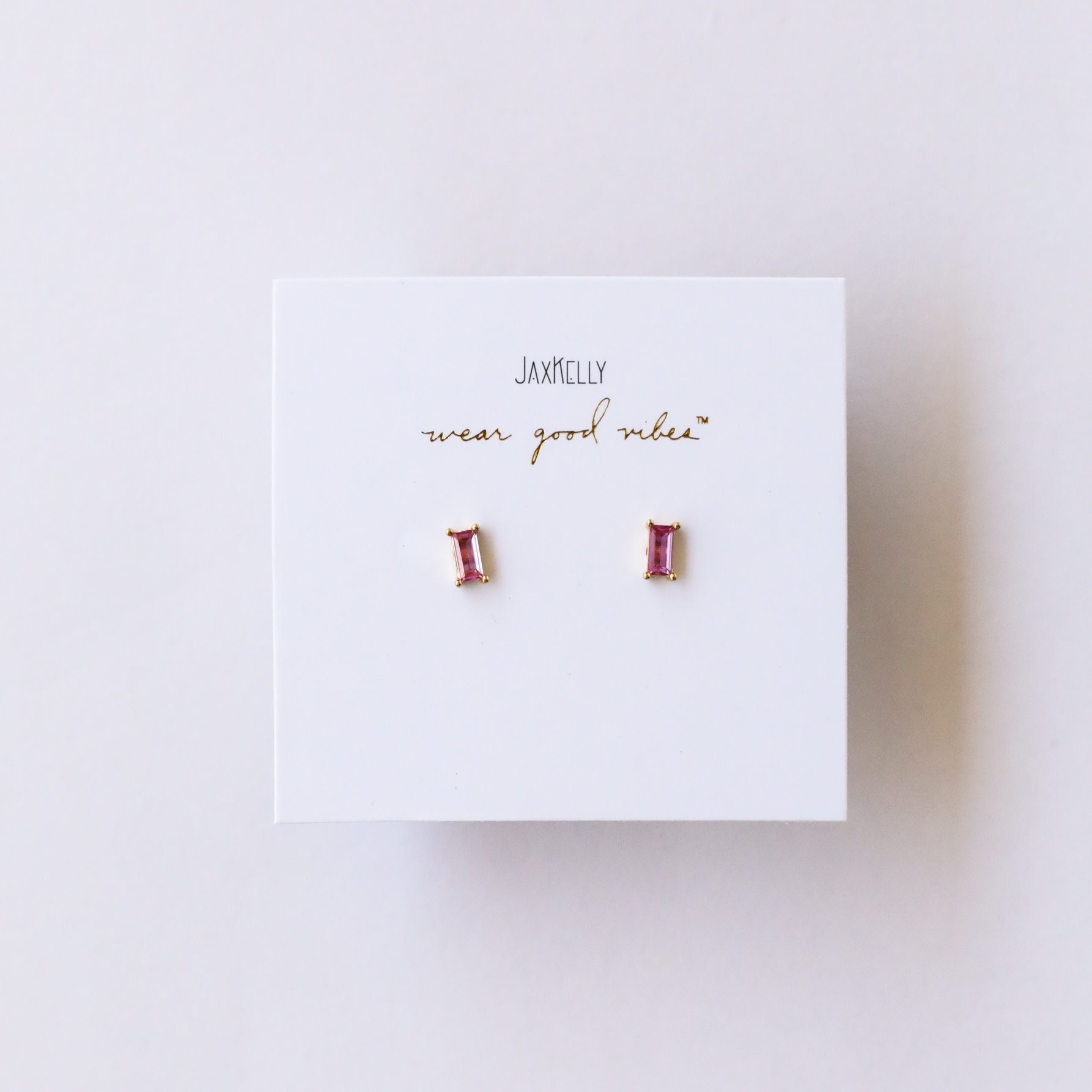 JaxKelly Baguette Earrings