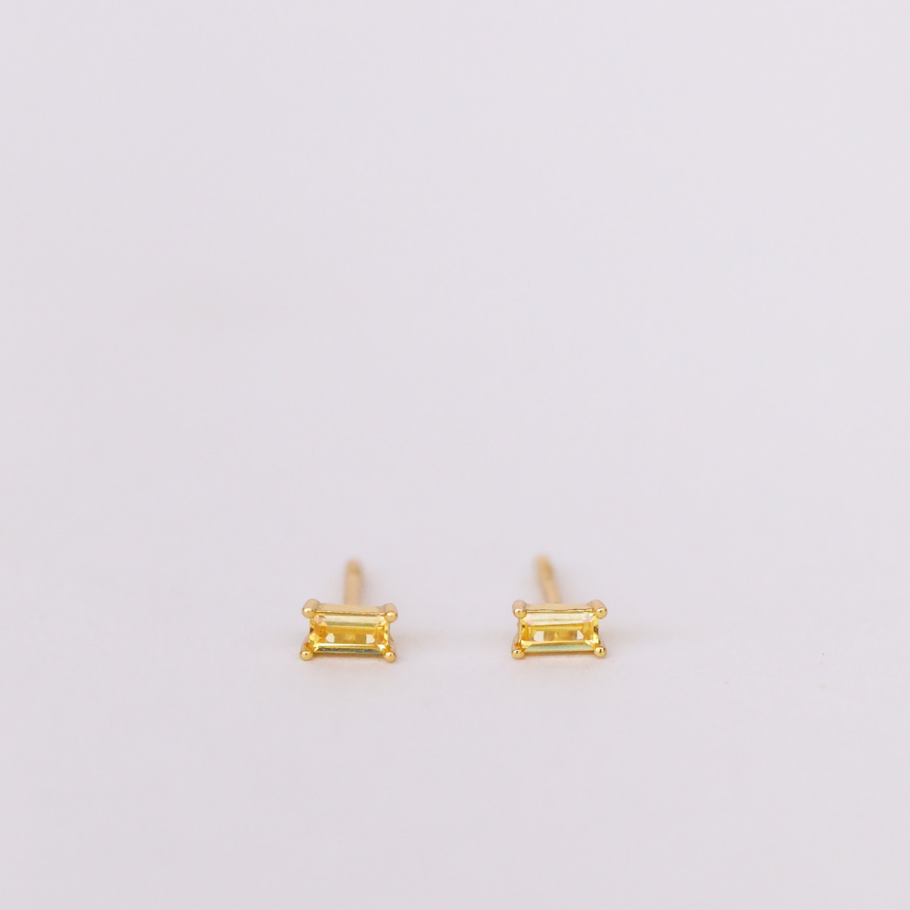 Baguette Earrings