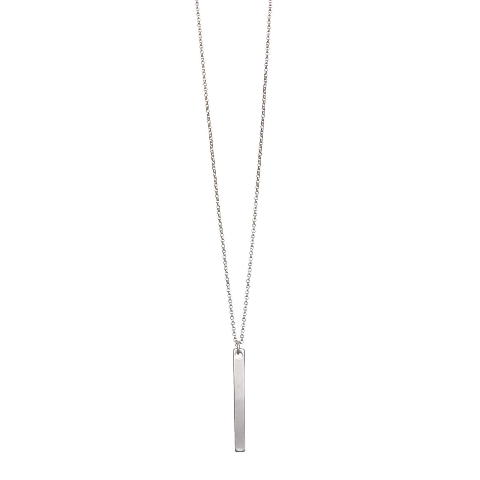 Simple Shape Necklace - Long Bar