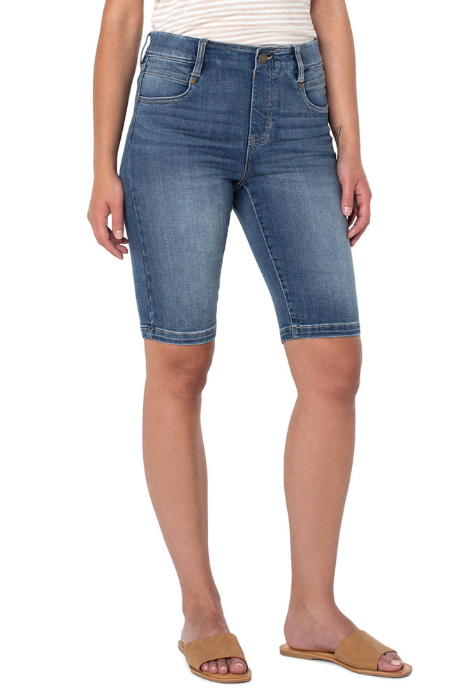 Liverpool Los Angeles Liverpool Jeans Utility Short W/Flap Pockets Women's