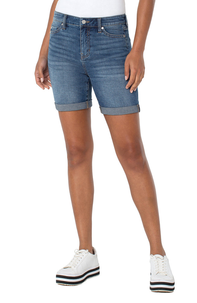Liverpool Kristy High-Rise Double Rolled Short Women's
