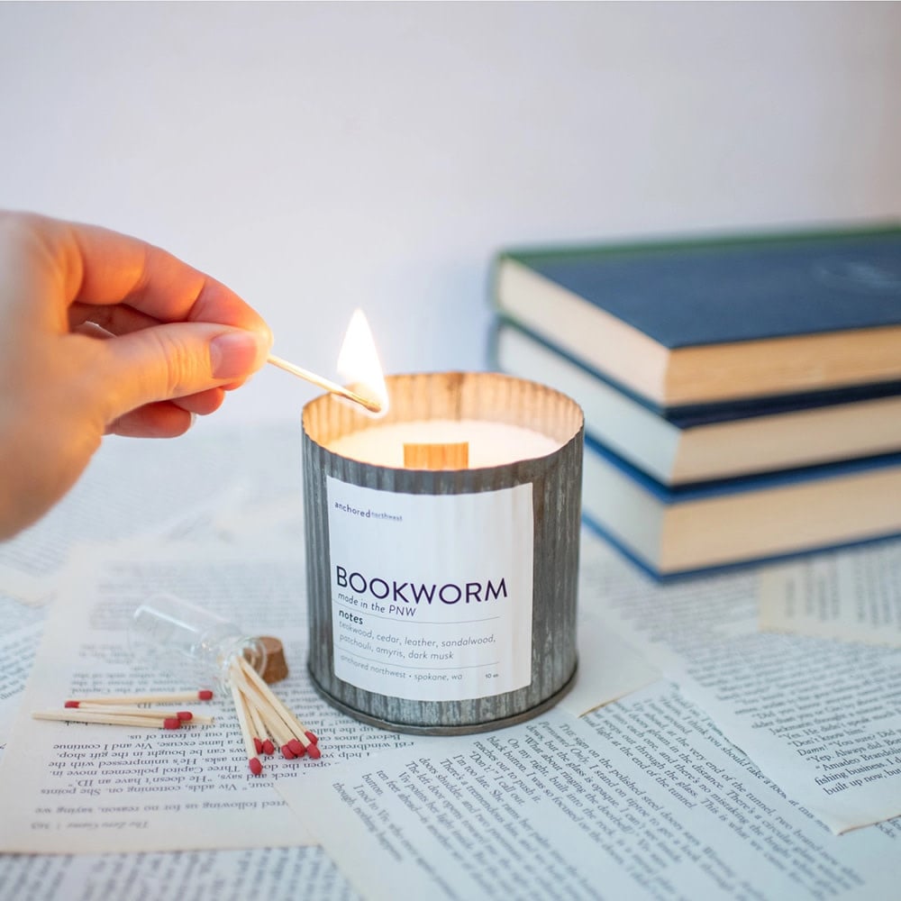 Bookworm 10oz Candle