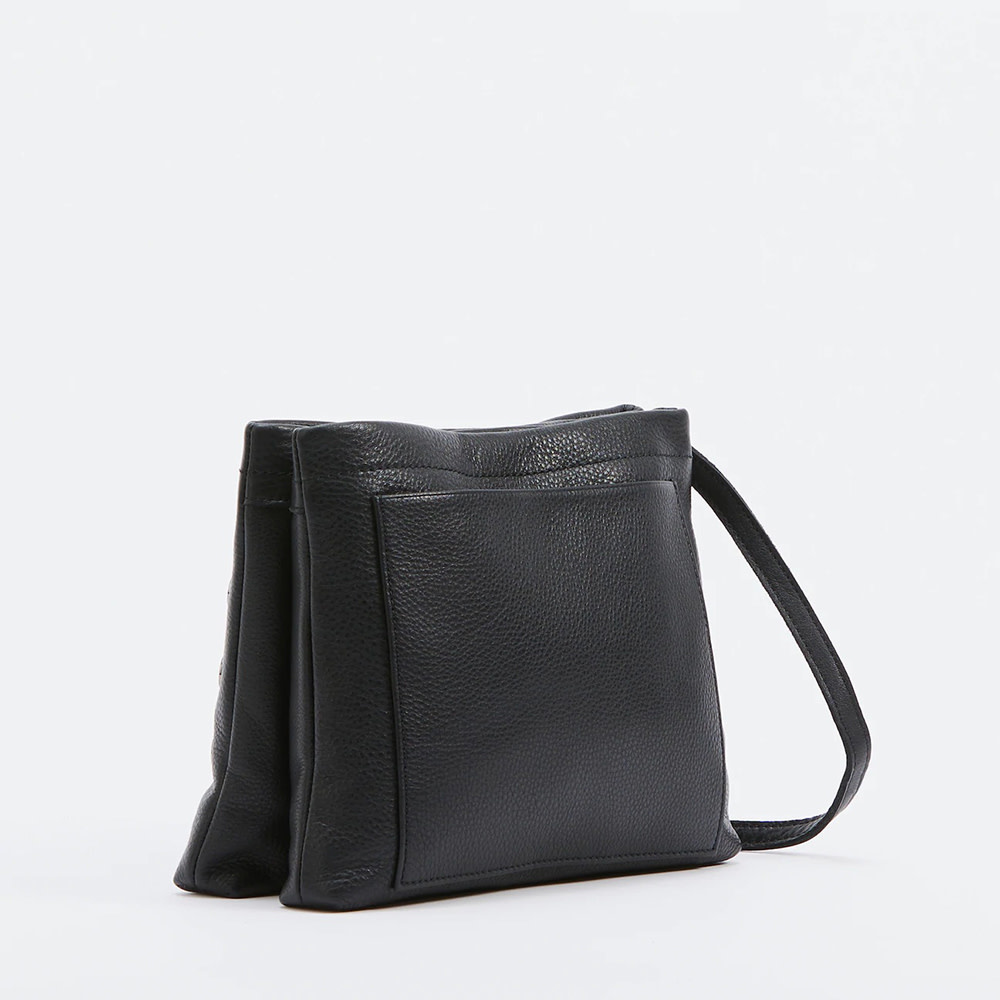 Duke - Black / Gunmetal Handbag