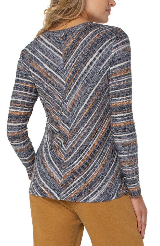 Crew Neck Long Sleeve Knit Top