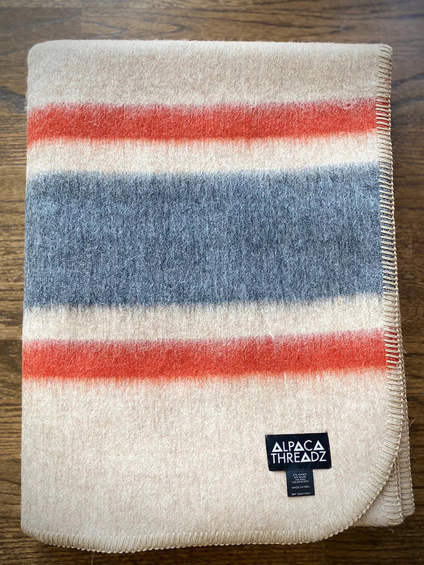 Alpaca Threadz Alpaca Camp Throw