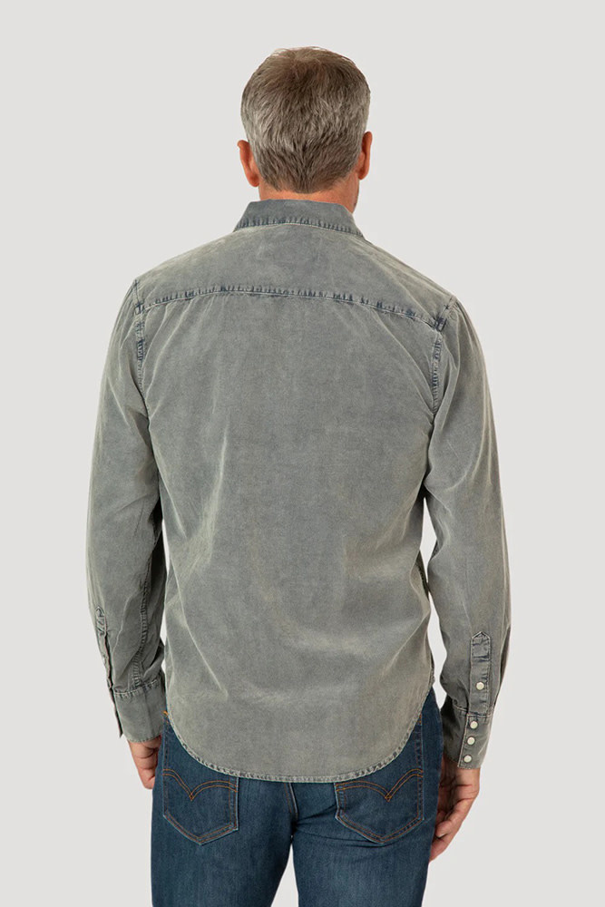 True Grit Men's Cajon Long Sleeve Two Pocket Shirt in Indigo – The Bugs Ear