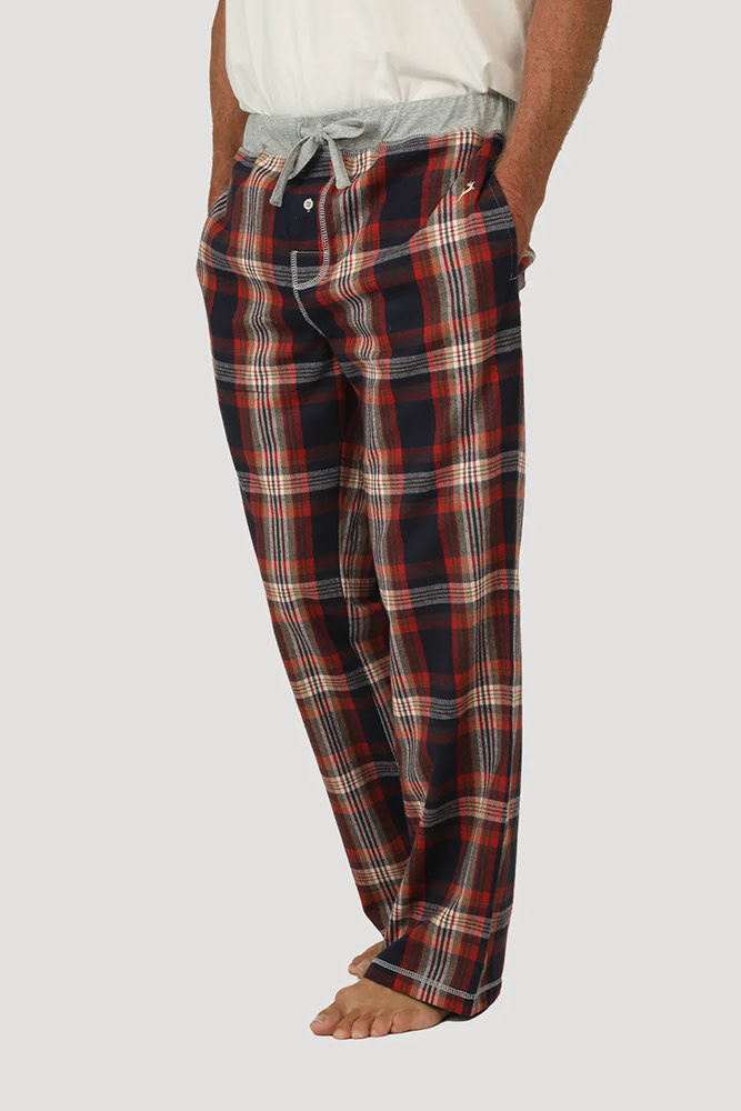 True Grit Lodge Check Flannel Pant