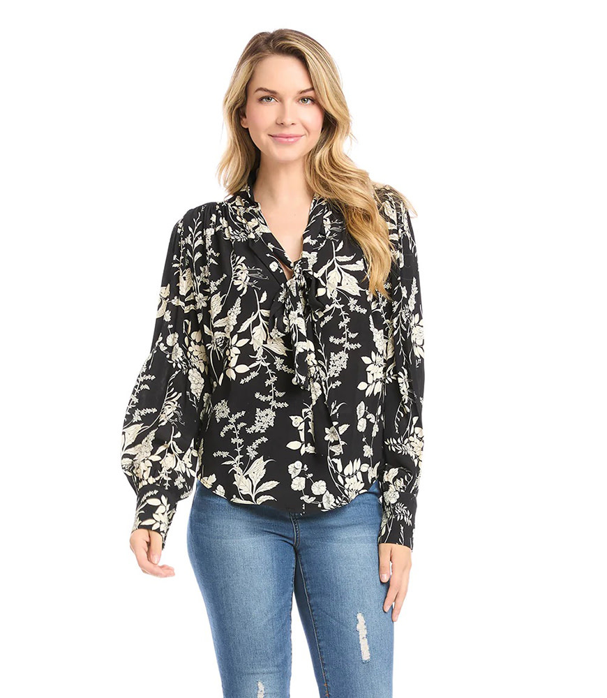 Karen Kane, Inc. Karen Kane Blouson Sleeve Women's Top - Jonah & Sage