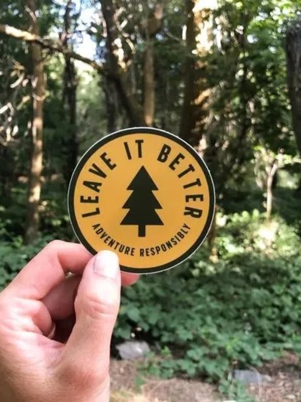 Adventure Responsibly Leave it Better Sticker