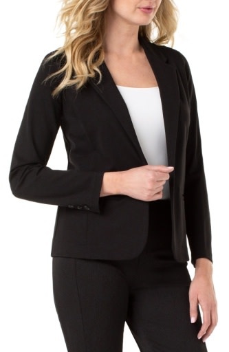 Liverpool Los Angeles Liverpool Women's Fitted Blazer Super Stretch Ponte -  Jonah & Sage