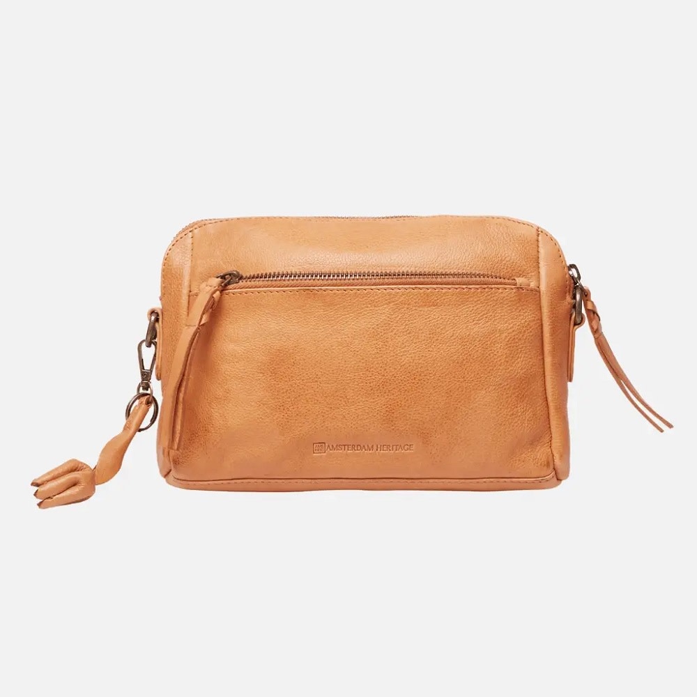 Messing Leather & Suede Crossbody Bag