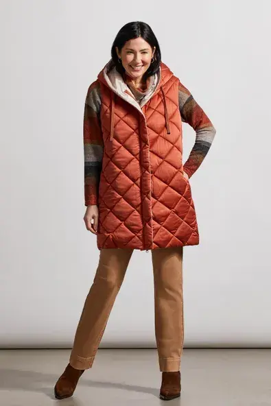 Tribal puffer shop vest