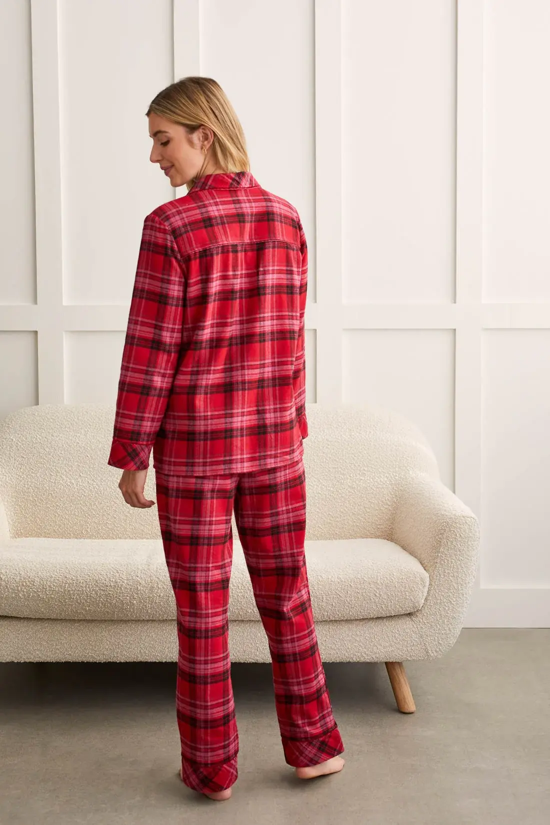 Plaid Pajama Set