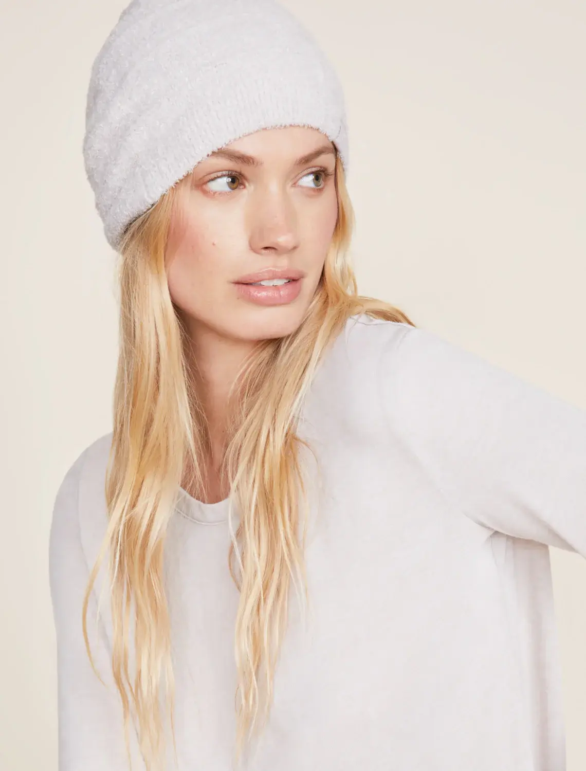 Barefoot Dreams CozyChic Lite Pinched Stripe Beanie Barefoot Dreams - Jonah  & Sage