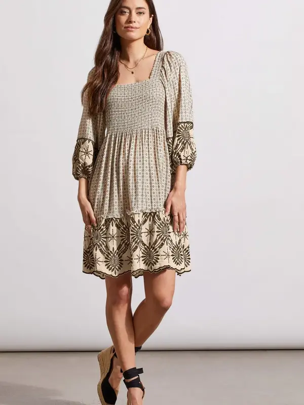 Tribal Wear 2 Ways Embroidered Dress