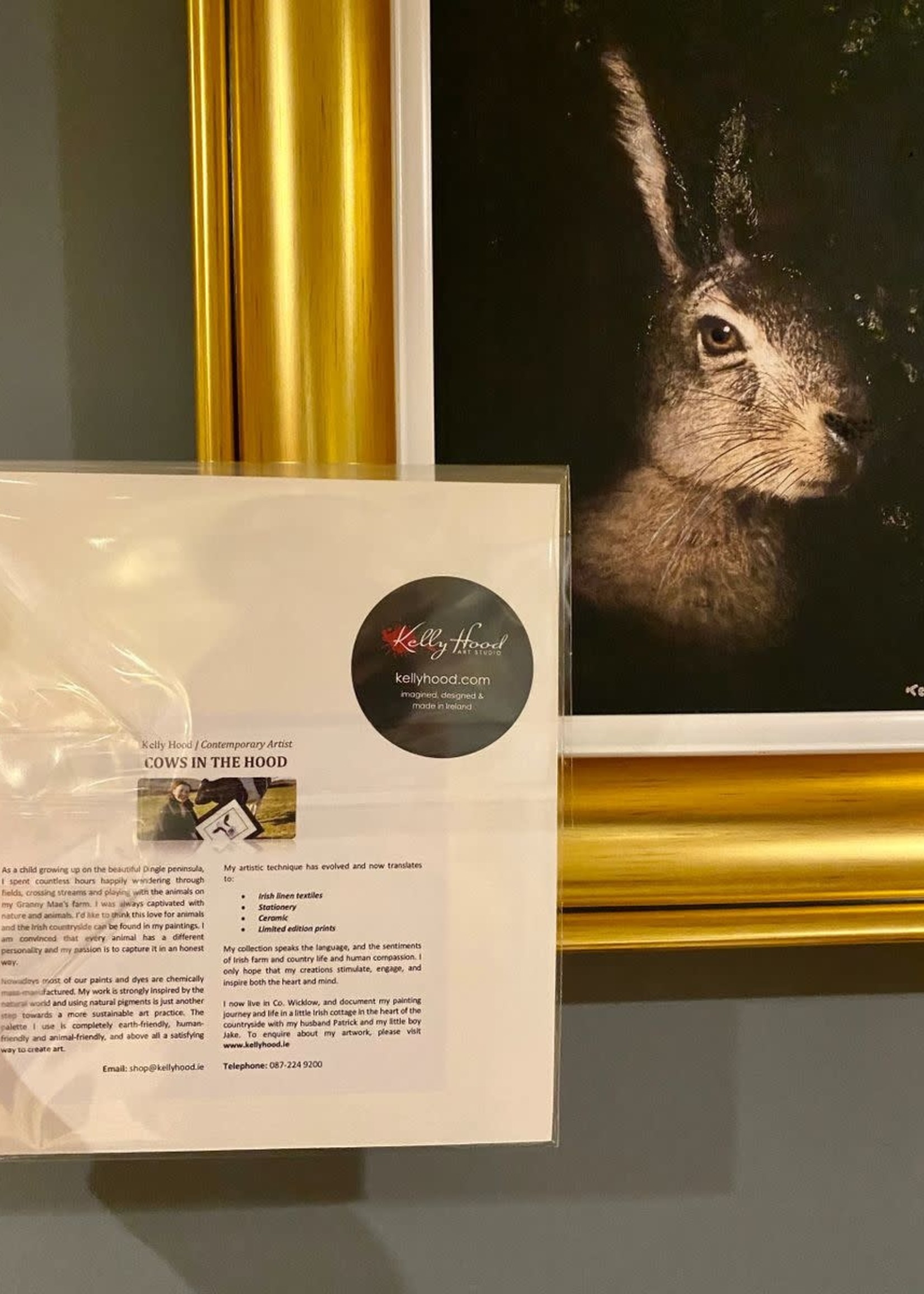 Kelly Hood Art: Mystic Hare Print