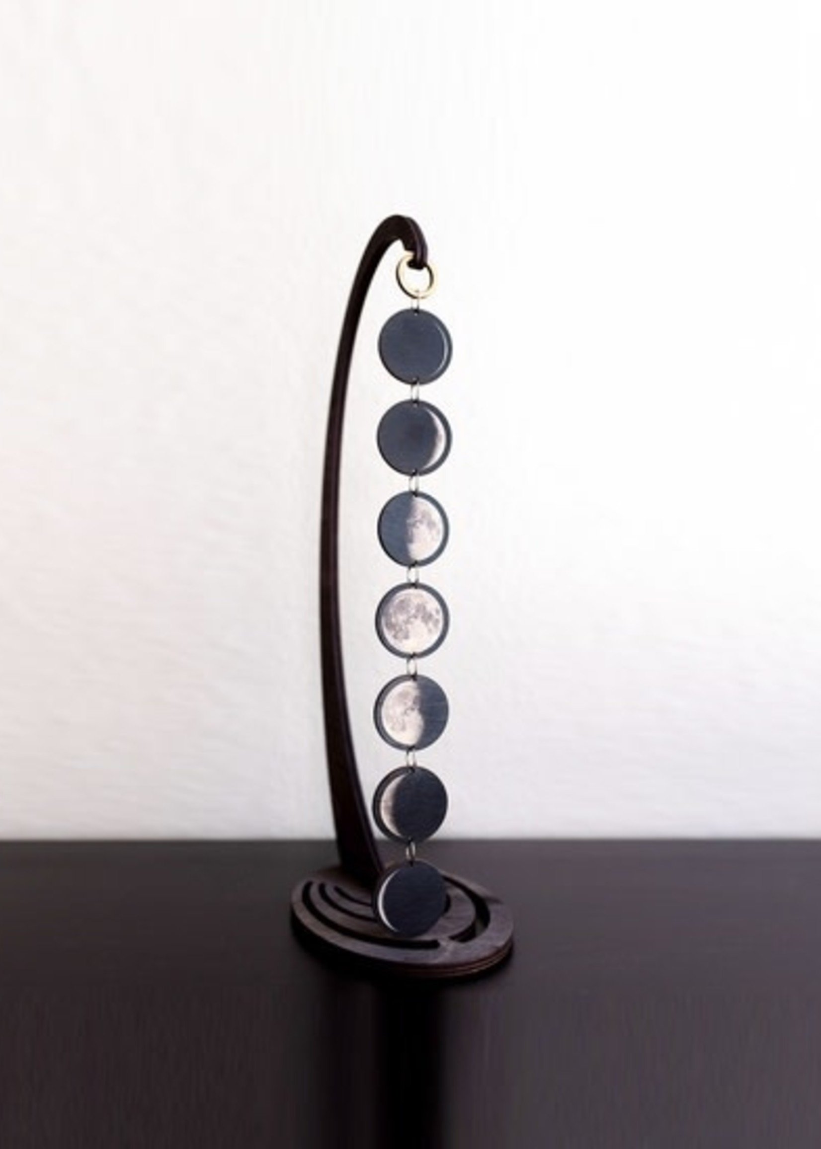 Most Amazing Moon Phases Linked Wall Art 12" with Stand