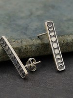 Nina Designs Moon Phase Earrings