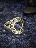 Nina Designs Moon Phase Ring - Round