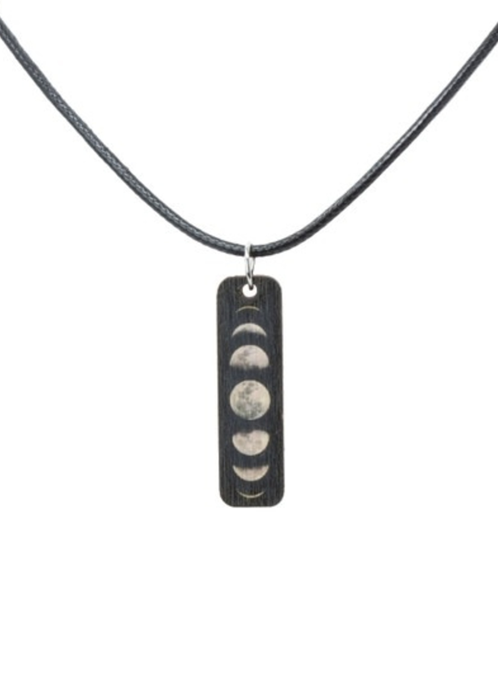Most Amazing Moon Phases Full Color Necklace with Cord