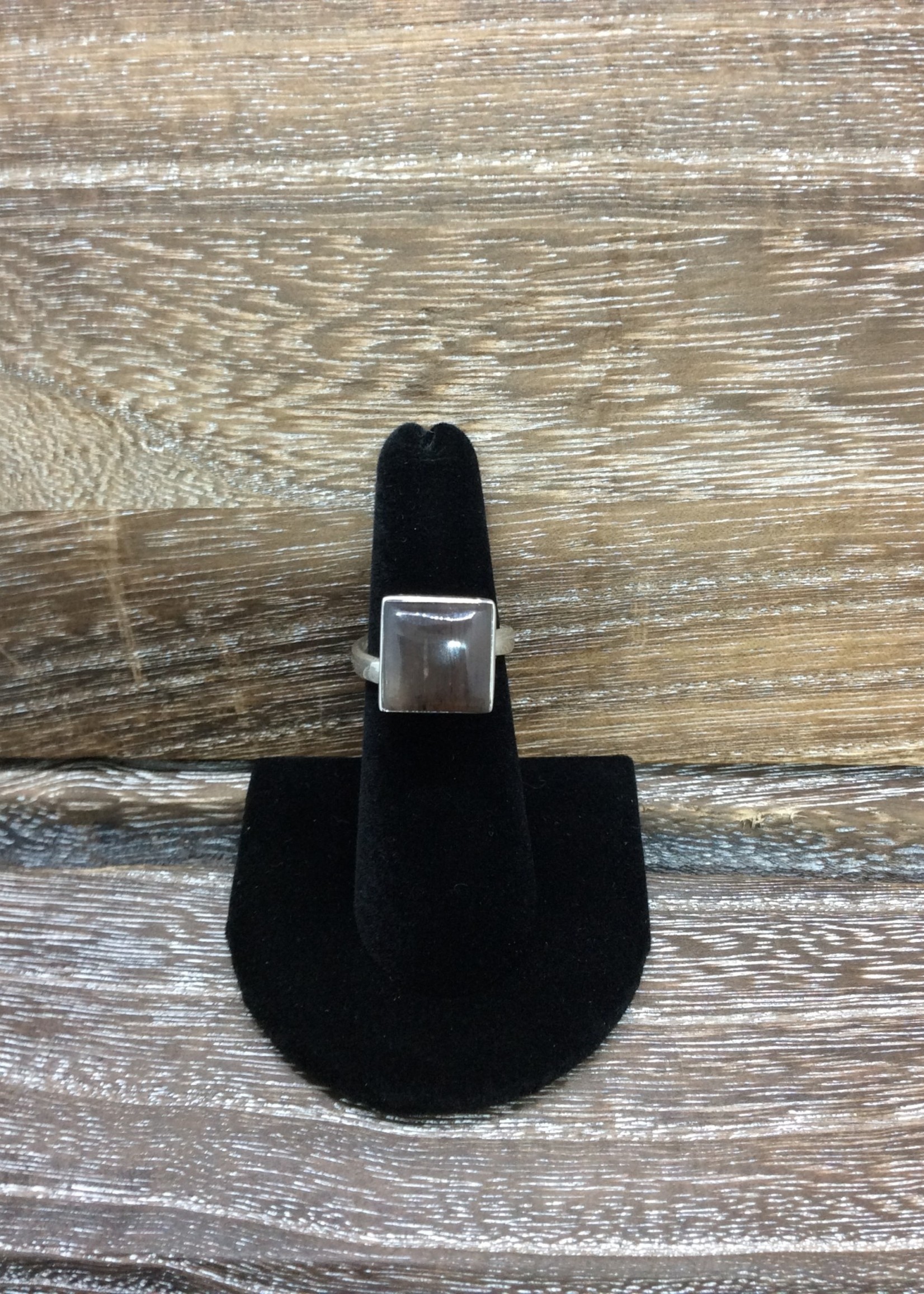 Nugent Black Sunstone Sterling Silver Ring