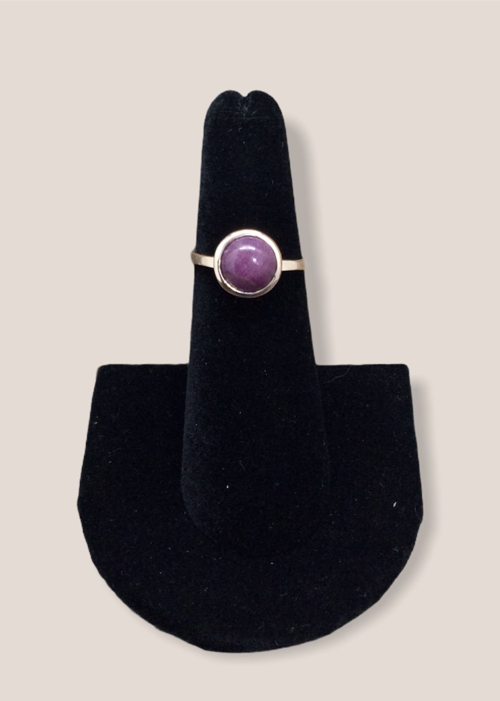 Nugent Genuine Sapphire Rose Gold Ring