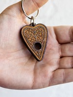 Most Amazing Ouija Planchette Wooden Keychain