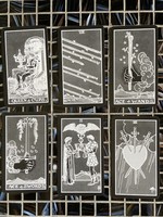 Vieux Monde Express Midnight Rider Waite Tarot Deck with Guide