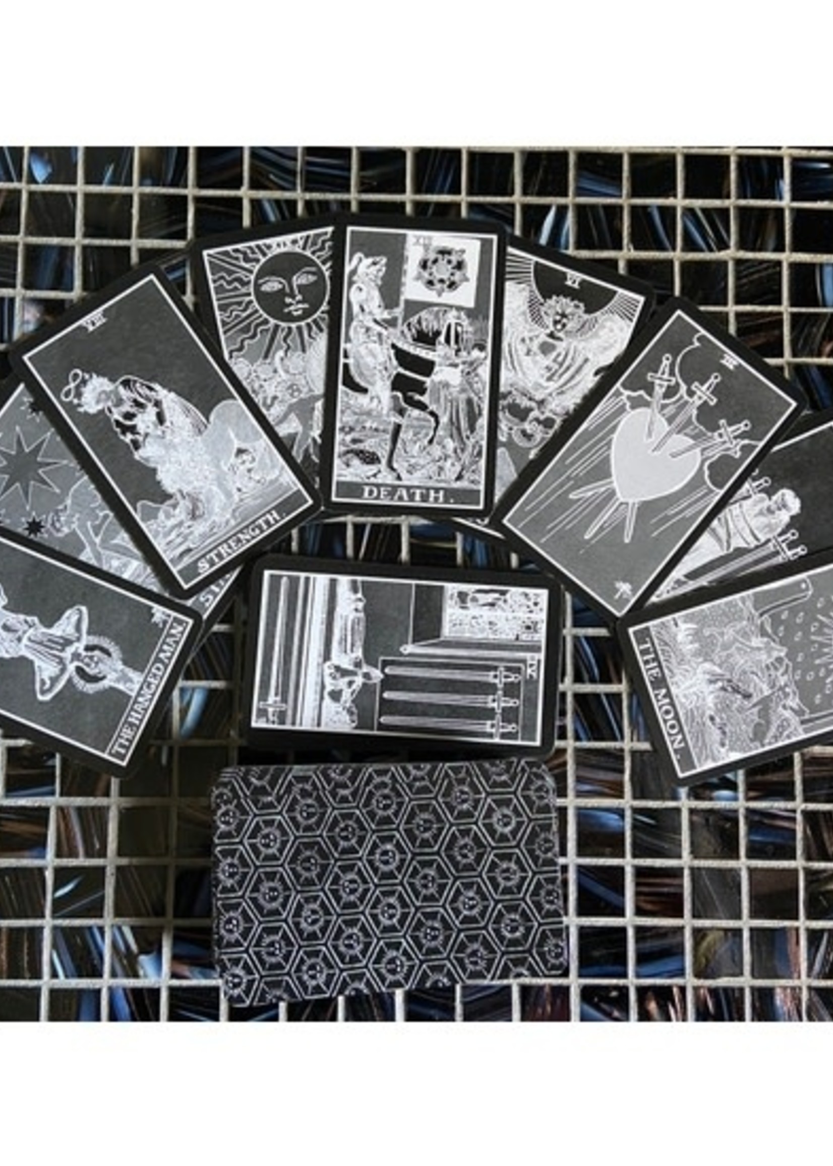Vieux Monde Express Midnight Rider Waite Tarot Deck with Guide