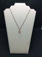 Labradorite and Clear Quartz Copper Necklace